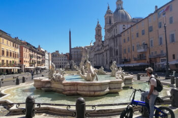 Fonte på Piazza Navona