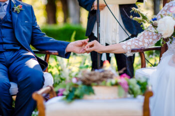 To hender nær under bryllup - La Palazzina